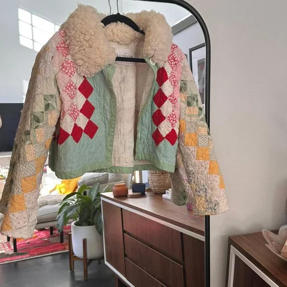 Ludlow Vintage Original Shearling Coat (cropped) - Picture 4 of 6